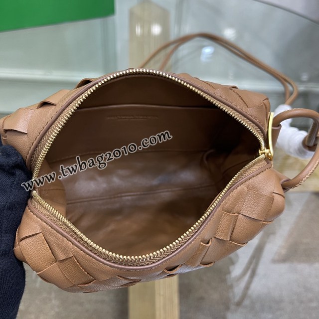 Bottega veneta高端女包 98090 寶緹嘉新款編織小方包 BV經典款編織小號肩背女包  gxz1312